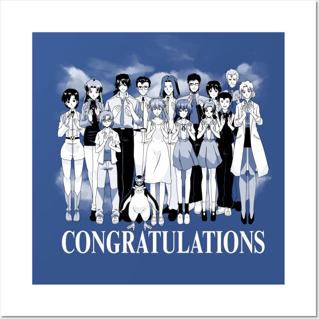 Congrats Wall Art by CoinboxTees